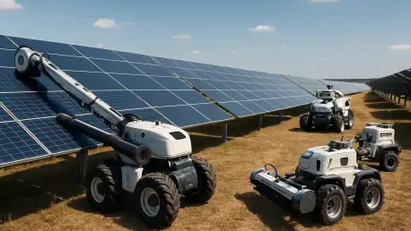 How Are Robots Revolutionizing Solar Farm Construction?