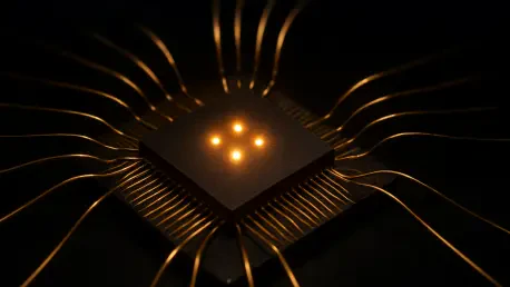 High-Fidelity Simultaneous Control of Five Silicon Qubits